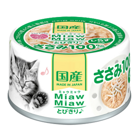 Aixia Miaw Miaw - 沙甸魚雞胸肉貓罐60g (MT-6)
