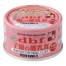 d.b.f 幼貓離乳營養補充主食貓罐 85g