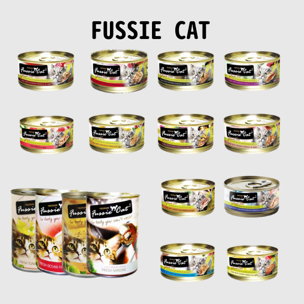 Fussie Cat 高竇貓 - 天然貓罐頭