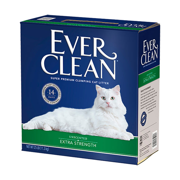 Ever Clean 愛牠潔- 持久除臭配方礦物砂(無香味)25LB