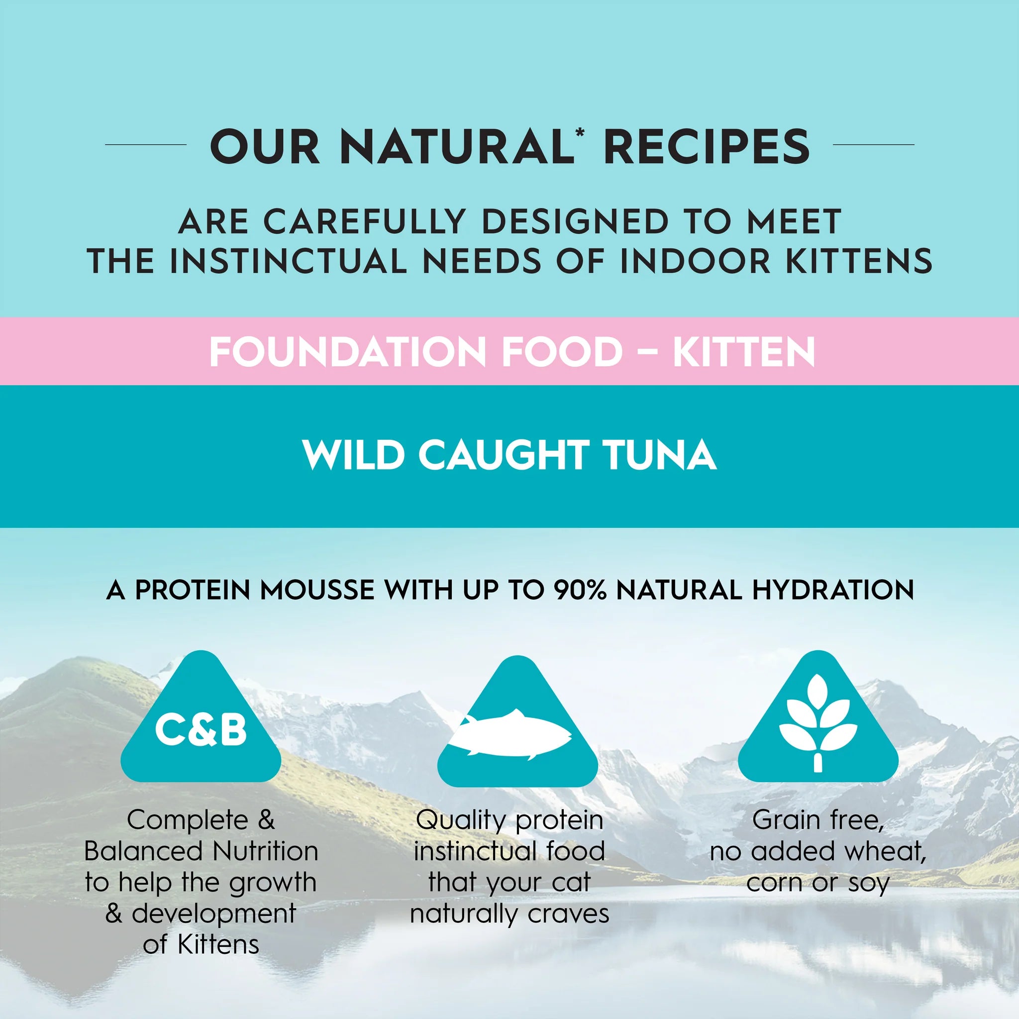 [TRILOGY 奇境] 補水配方慕斯主食罐 - 幼貓 | 野生吞拿魚85g