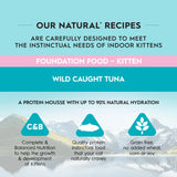 [TRILOGY 奇境] 補水配方慕斯主食罐 - 幼貓 | 野生吞拿魚85g