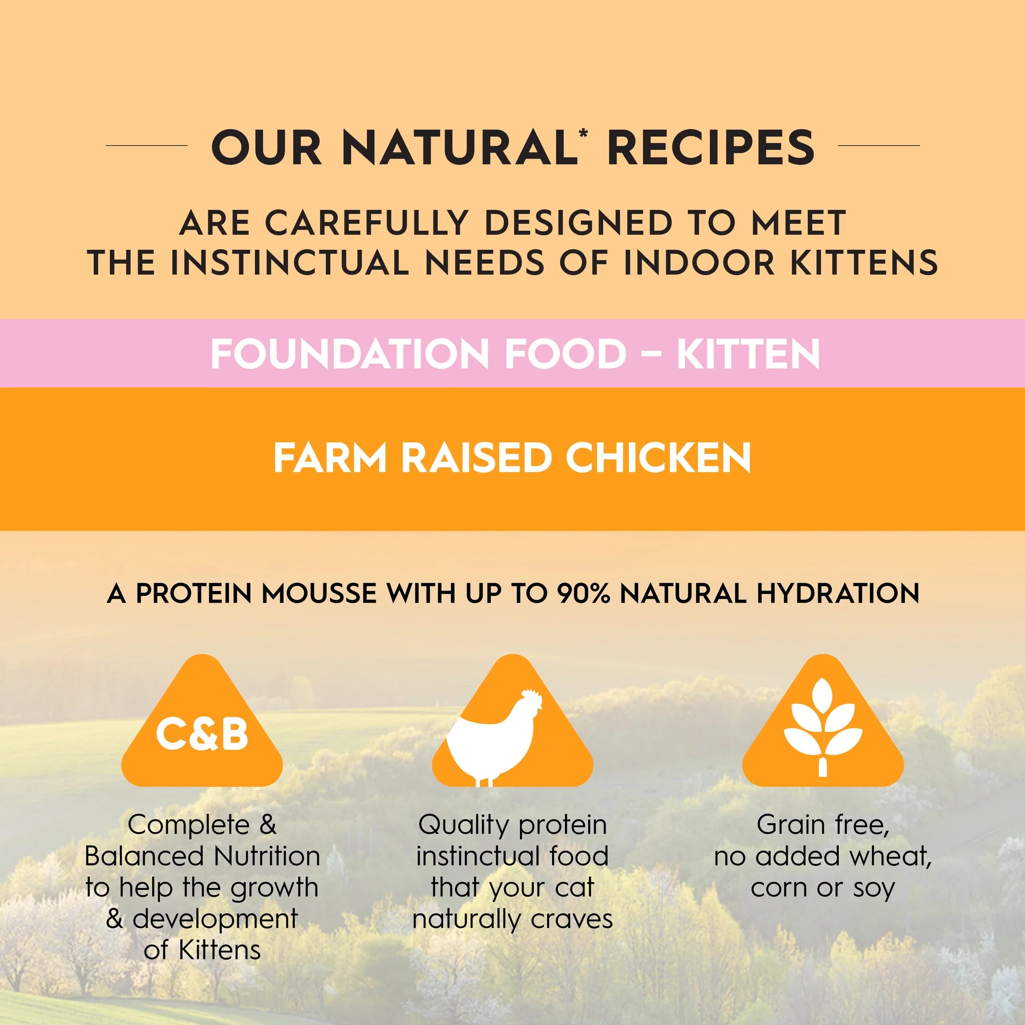 [TRILOGY 奇境] 補水配方慕斯主食罐 - 幼貓 | 農場飼養雞肉 85g