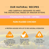 [TRILOGY 奇境] 補水配方慕斯主食罐 - 幼貓 | 農場飼養雞肉 85g