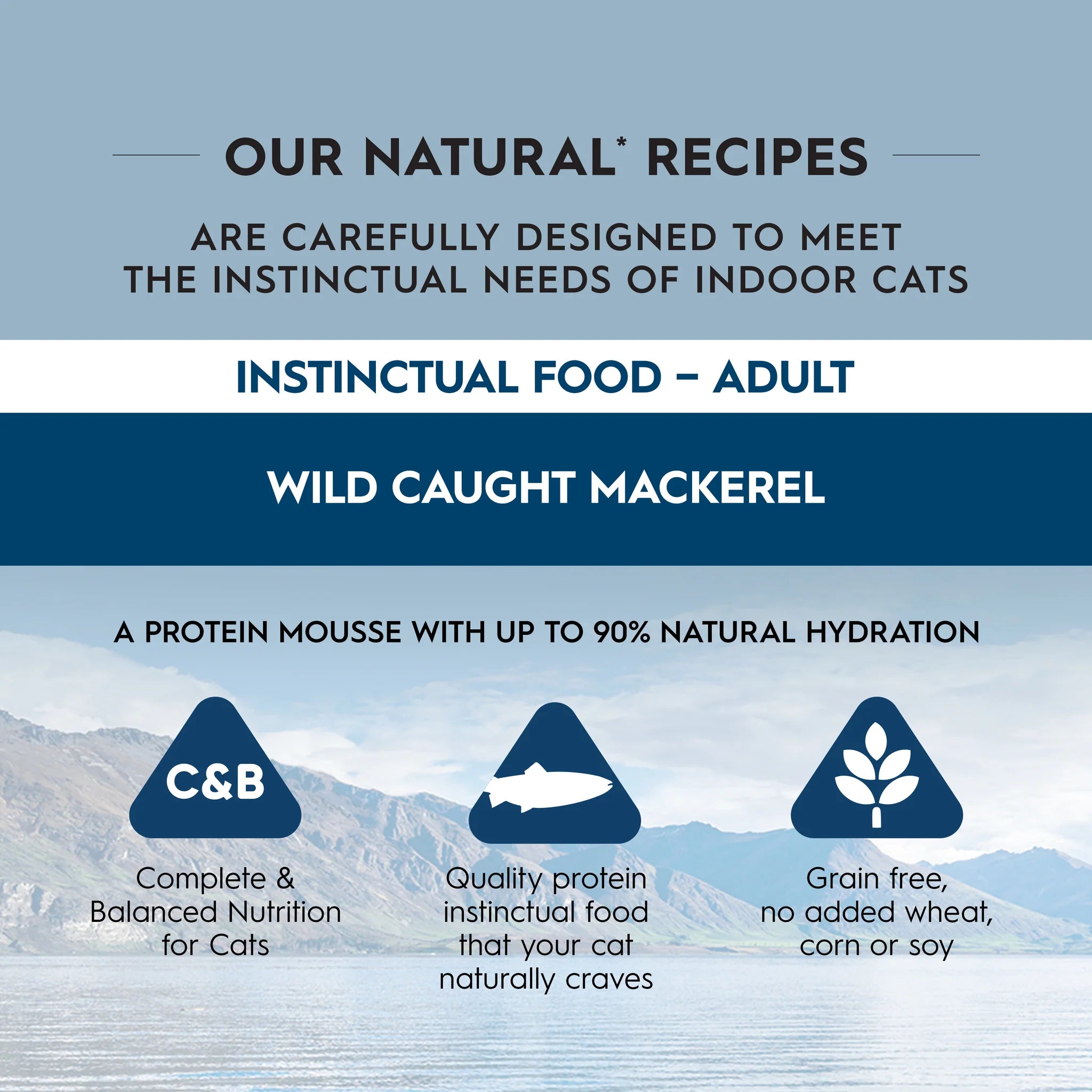 [TRILOGY 奇境] 補水配方慕斯主食罐 - 成貓| 野生鯖魚85g