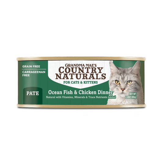 Country Naturals 海洋鮮魚走地雞肉泥[低鎂低鈉]配方 80g