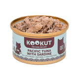 KOOKUT 沙甸魚太平洋吞拿魚70g（貓狗皆適用)