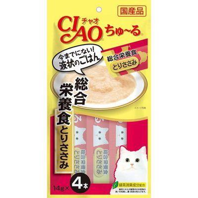 Ciao 貓小食- 綜合營養雞肉(4條裝) Exp Date: May 2024
