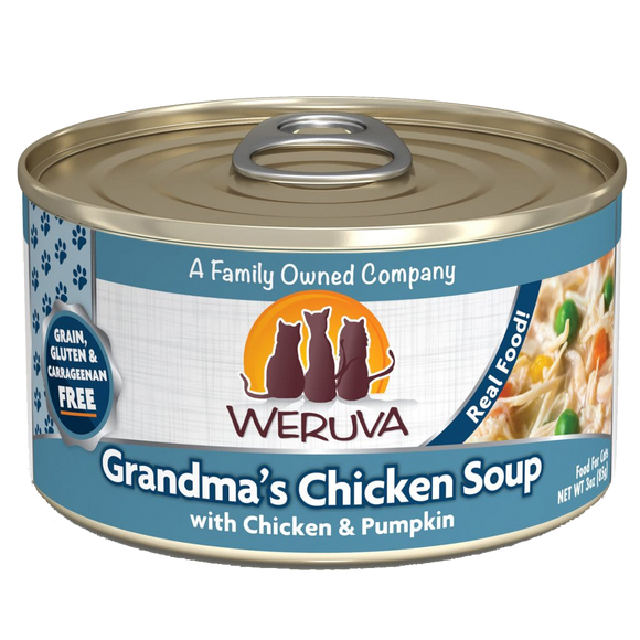 WeRuVa Grandma's Chicken Soup 雞肉系列 - 雞湯、無骨及去雞胸肉、南瓜 (灰藍色) Exp Date: Oct 2023