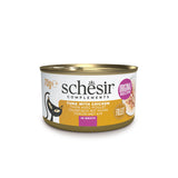 Schesir -全天然吞拿魚雞肉魚湯汁罐頭70g (湯煮系列)