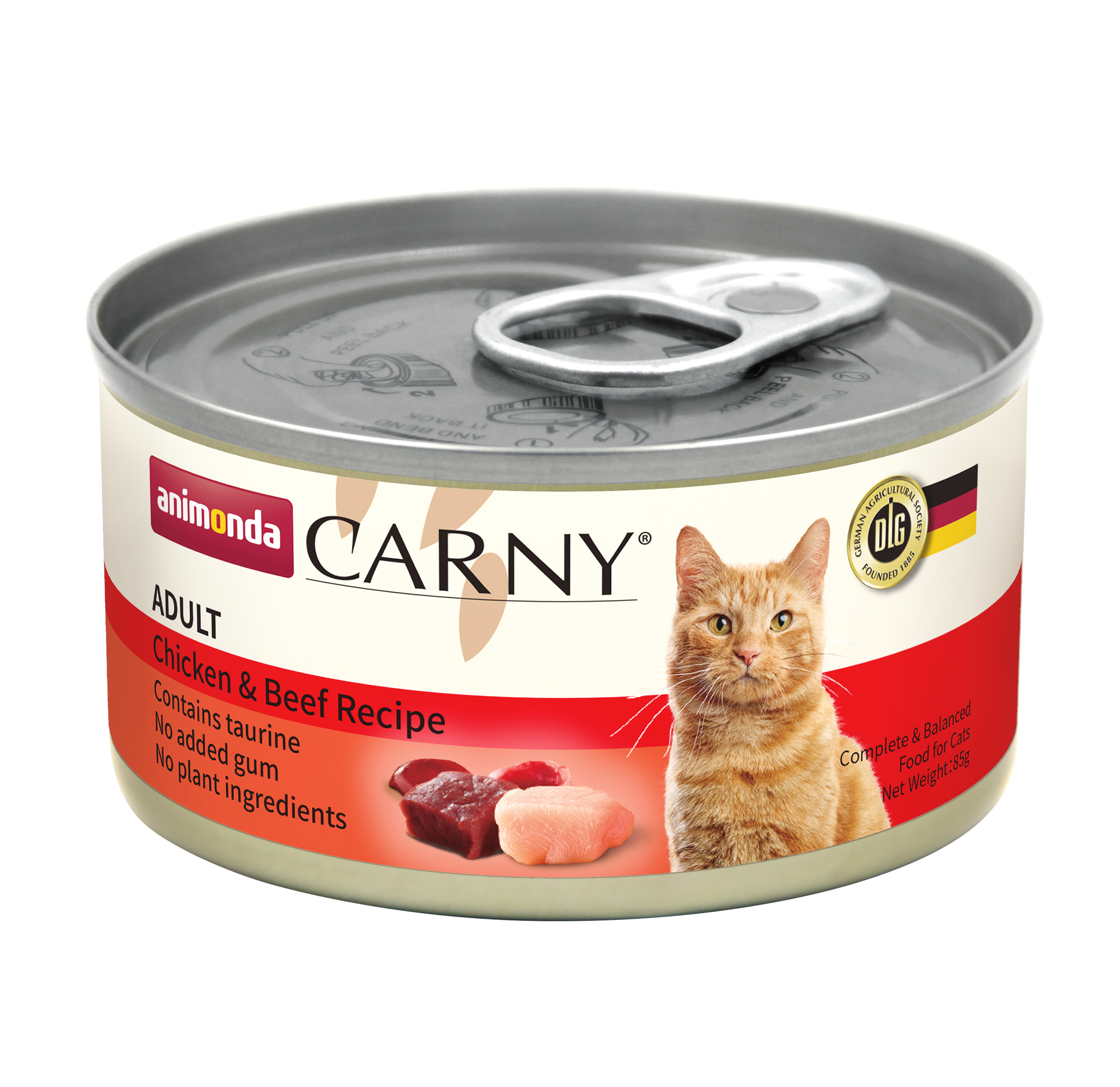 Animonda Carny 無穀物主食罐 - 成貓雞肉牛肉配方85g [試食價]