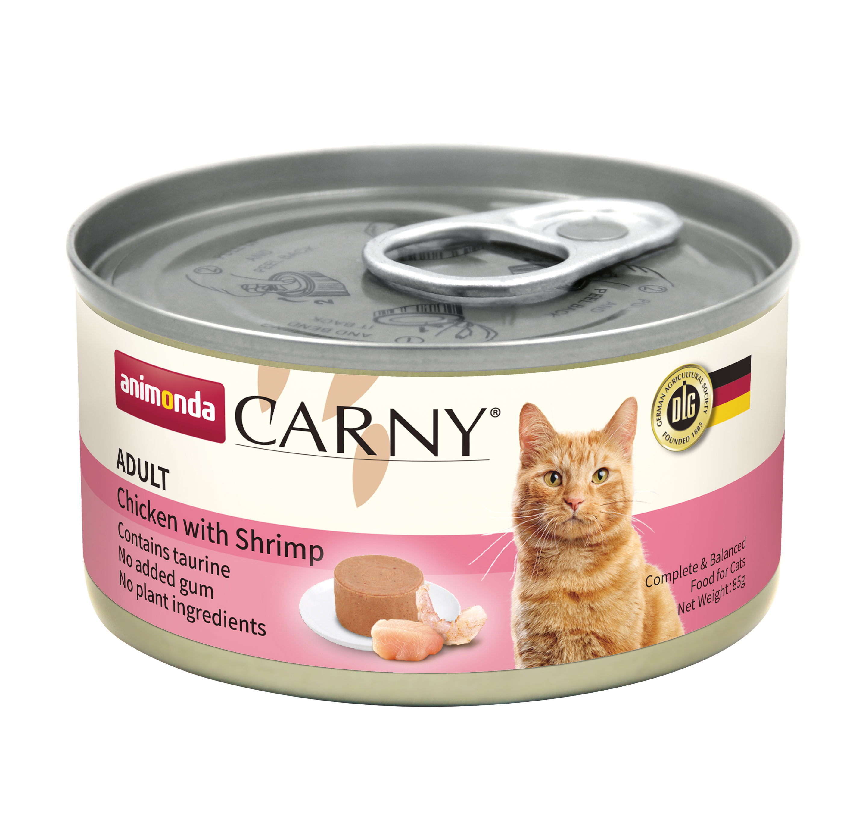 Animonda Carny 無穀物主食罐 - 成貓雞肉蝦配方85g [試食價]
