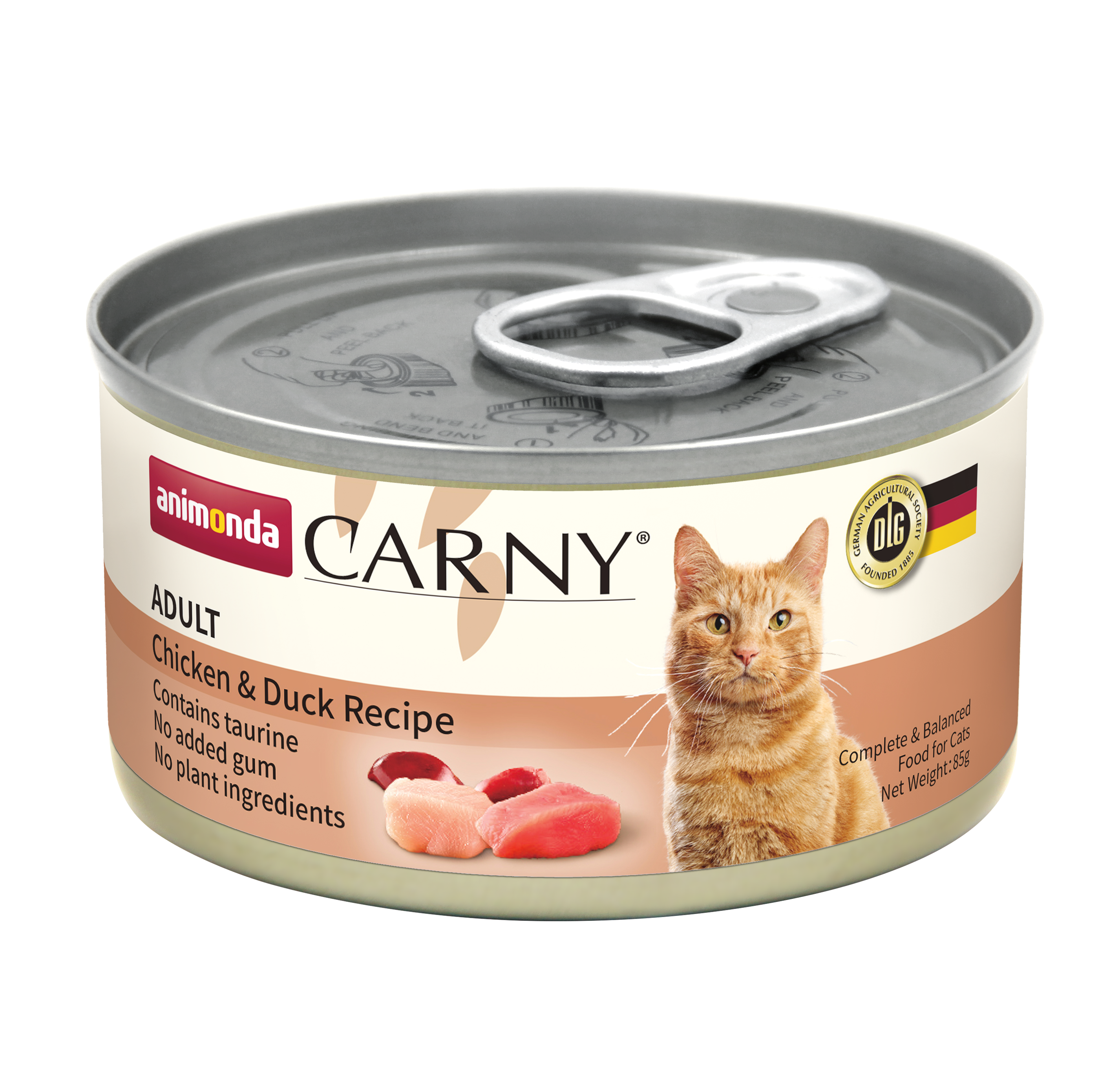Animonda Carny 無穀物主食罐 - 成貓雞肉鴨肉配方85g [試食價]