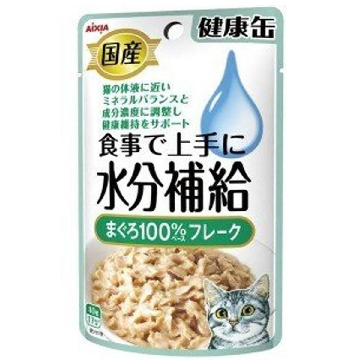 Aixia 日本水分補給 - 吞拿魚(肉碎)濕糧包 40g