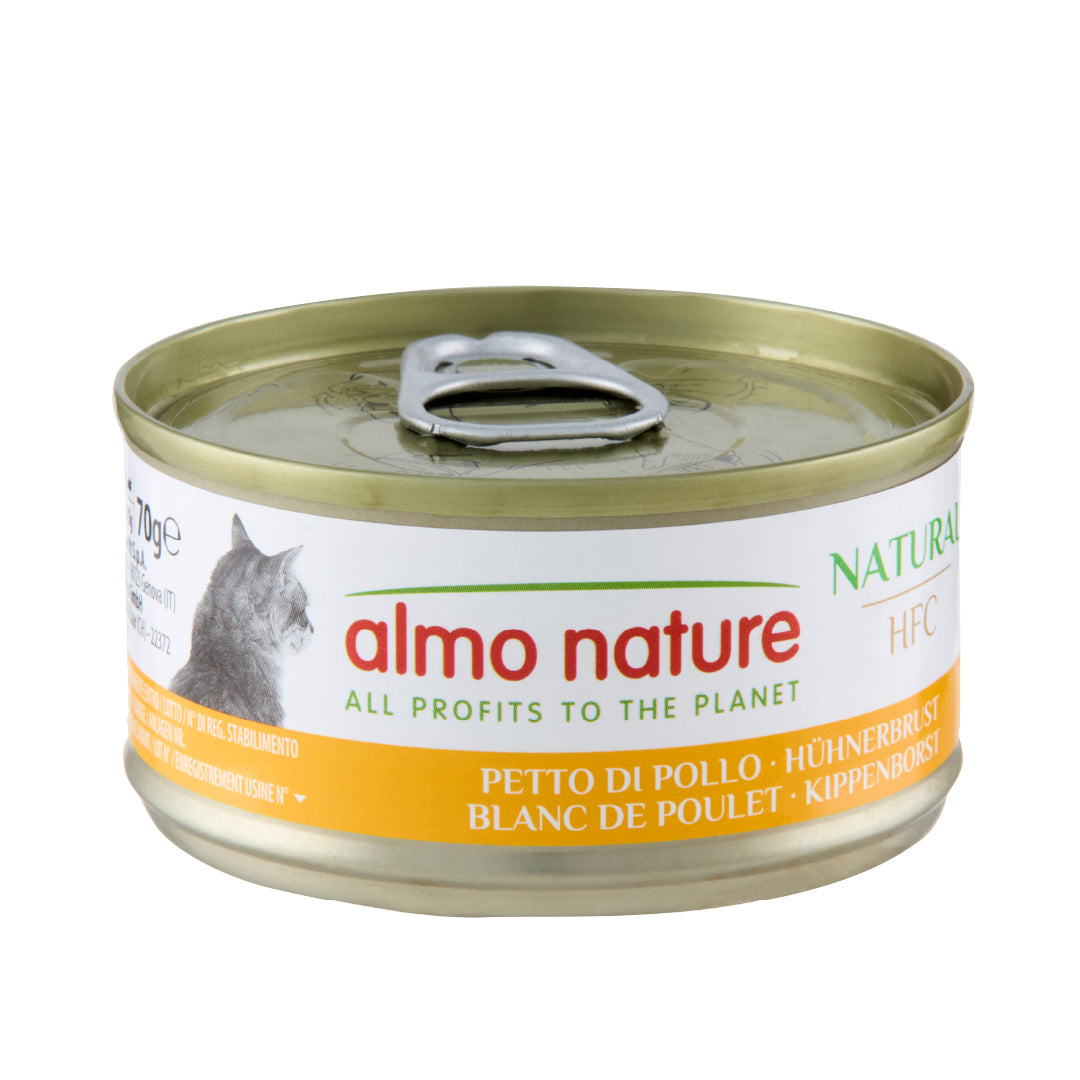 Almo Nature HFC 貓罐-   雞胸肉70g