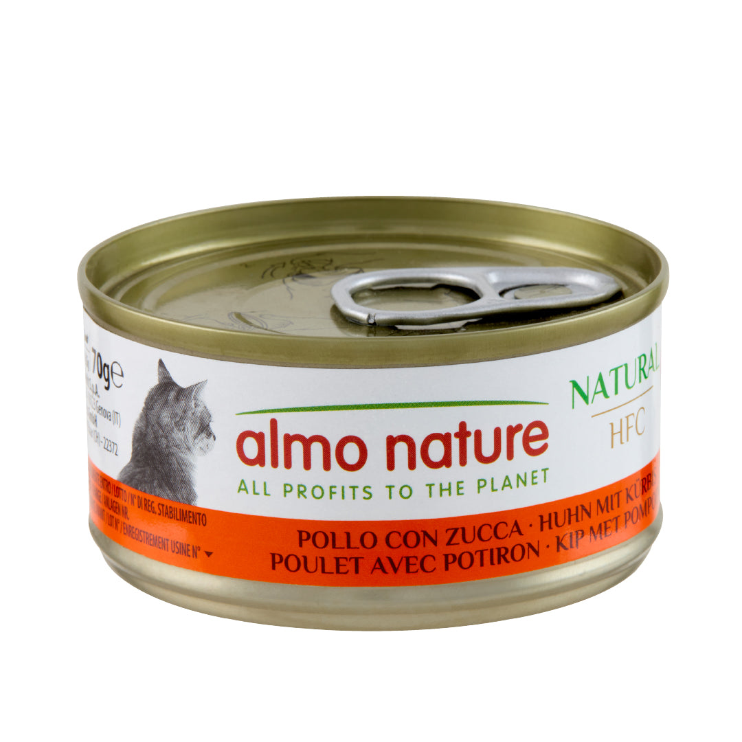 Almo Nature HFC罐頭-  雞肉南瓜70g