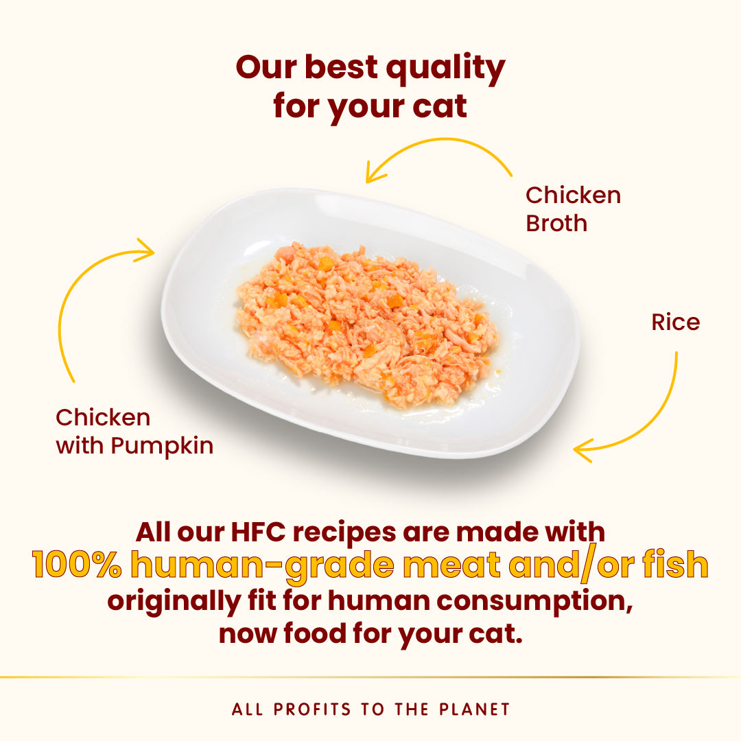 Almo Nature HFC罐頭-  雞肉南瓜70g