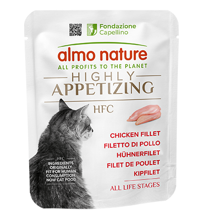 Almo Nature HFC Highly Appetizing [開胃精萃鮮燉包] – 雞柳配方 50g