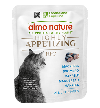 Almo Nature HFC Highly Appetizing [開胃精萃鮮燉包] – 鯖魚配方 50g