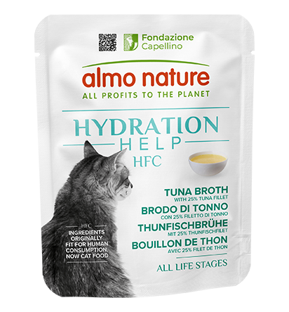 Almo Nature Hydration Help [水潤護理鮮湯包] -吞拿魚湯吞拿魚柳50g