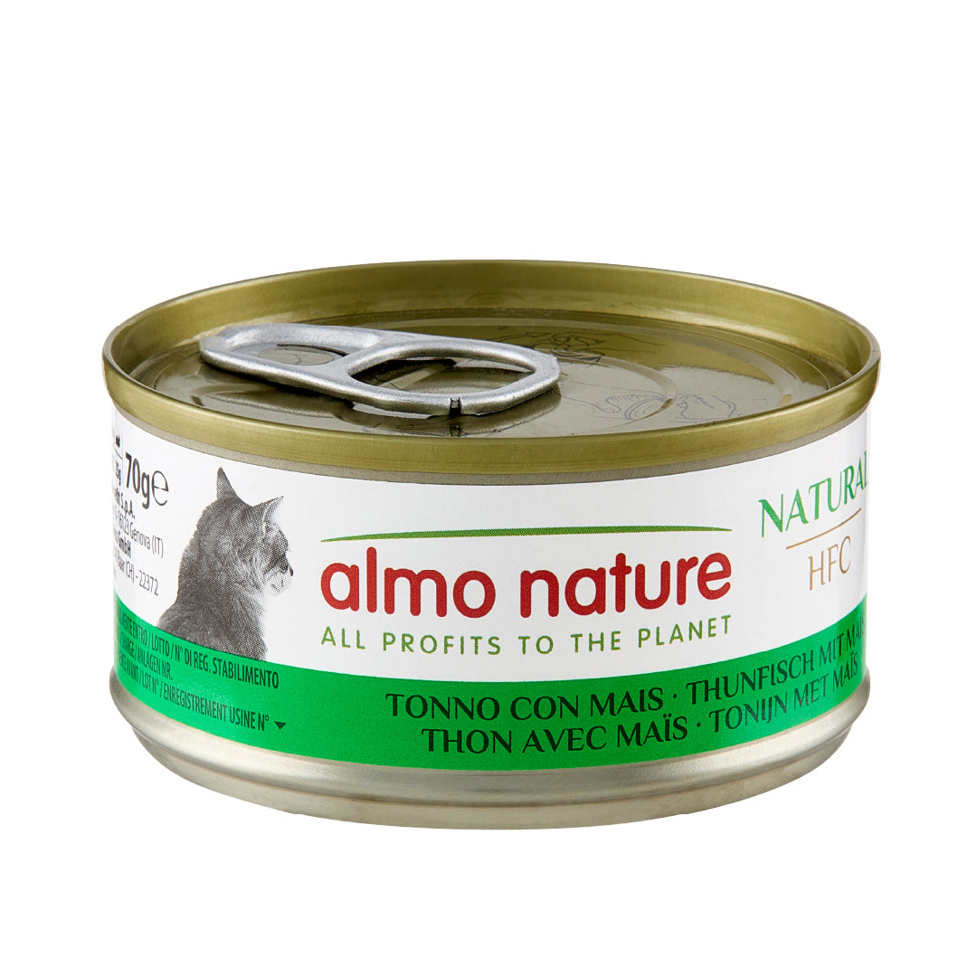 Almo Nature HFC罐頭-   玉米吞拿魚70g