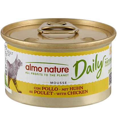 Almo Nature Daily - 雞肉慕斯貓主食罐  85g