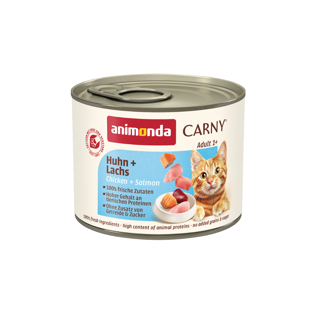 Animonda Carny 德國主食罐 - [成貓 ] 雞+三文魚  200g