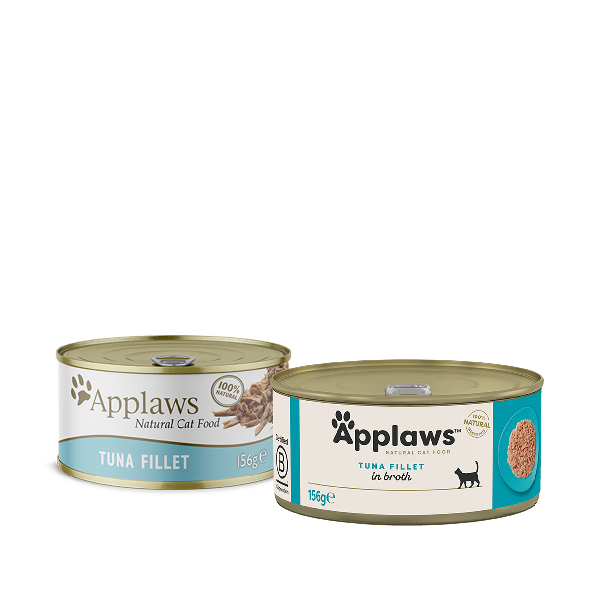 Applaws   肉絲湯系列貓罐-吞拿魚156g