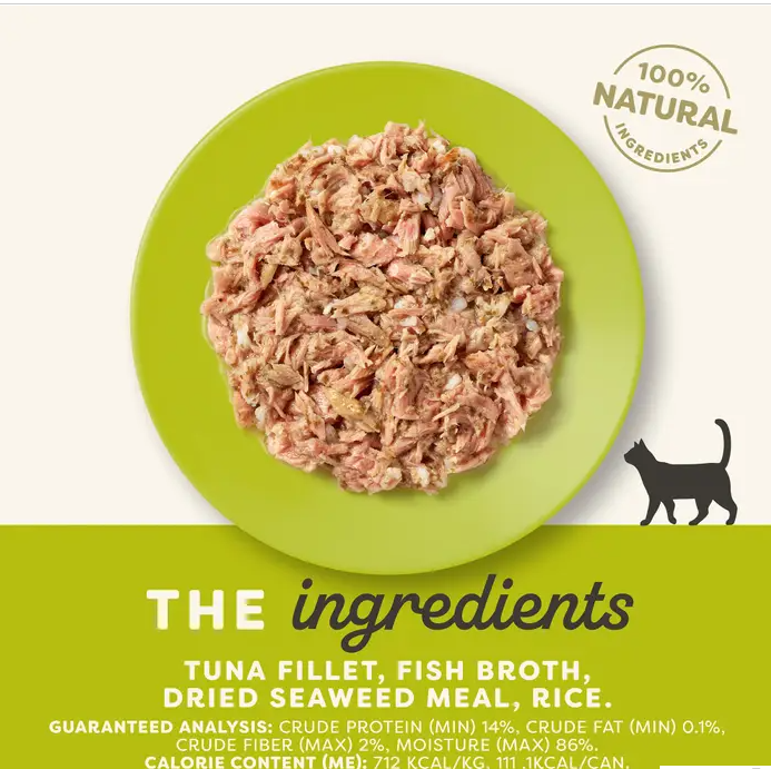 Applaws 肉絲湯系列貓罐 - 吞拿魚紫菜 156g [NEW LOOK]