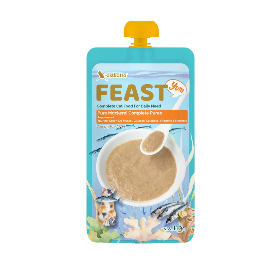 Astkatta Feast 鮮肉盛宴營養主食包-純鯖魚110g [NEW] 7月試食價