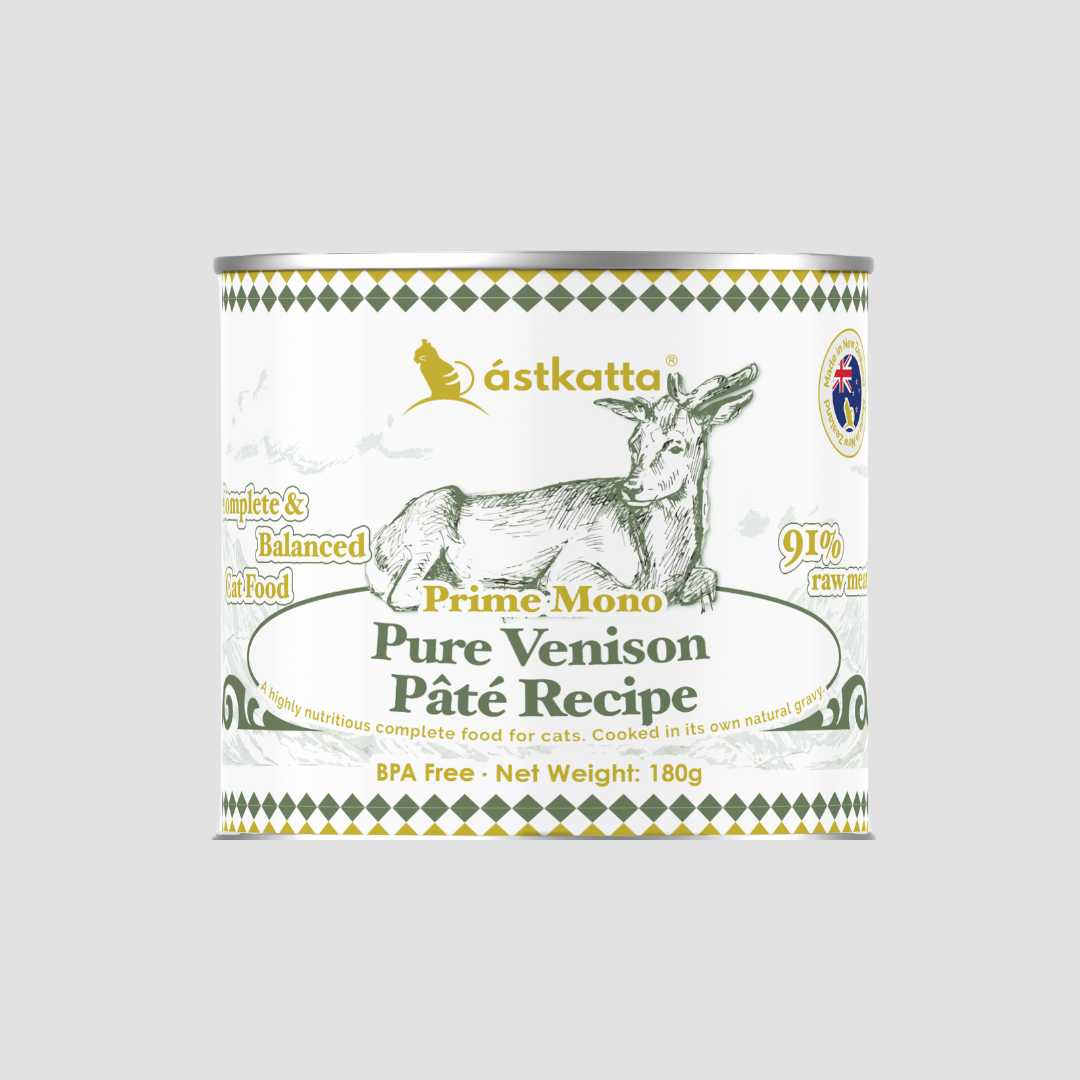 Astkatta冰島紐西蘭純淨天然肉醬主食罐系列 -  純鹿肉 180g