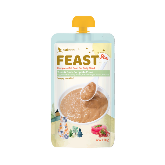 Astkatta Feast 鮮肉盛宴營養主食包- 吞拿魚 & 鴨肉110g「早鳥優惠」