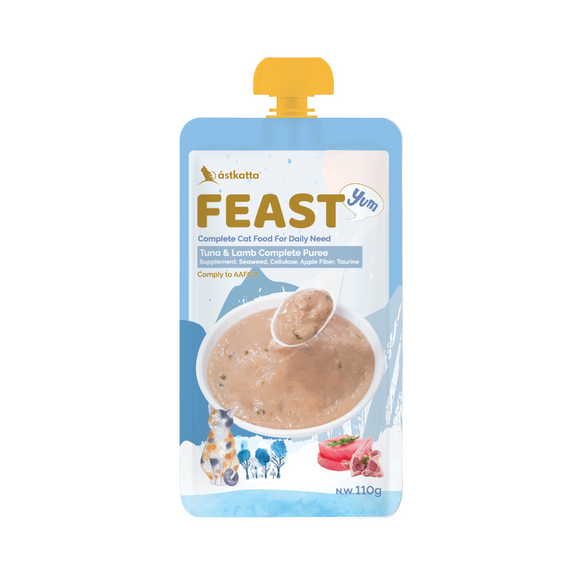 Astkatta Feast 鮮肉盛宴營養主食包-吞拿魚&羊肉110g「早鳥優惠」