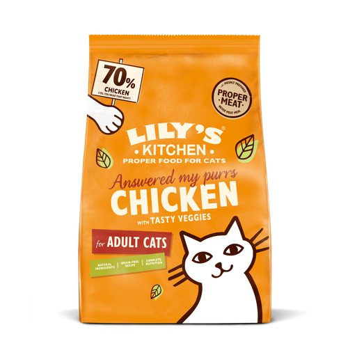 Lily’s Kitchen 天然貓貓糧 – 無穀物滋味雞肉餐2kg