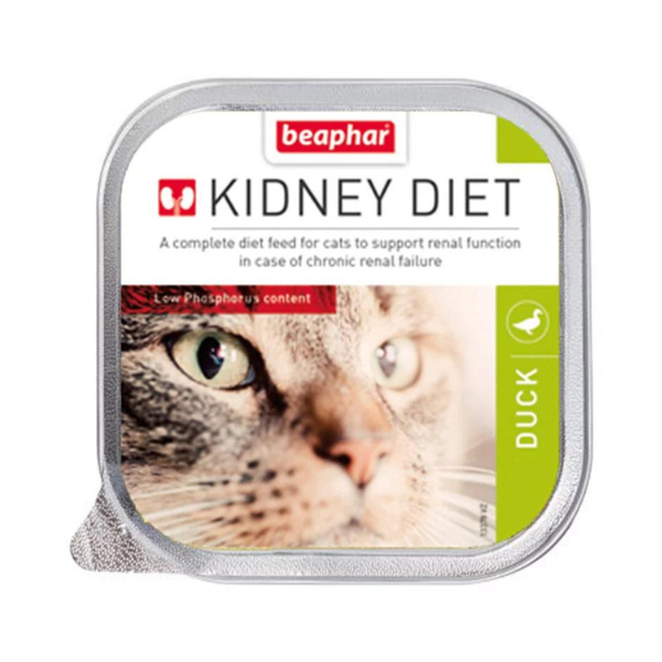 Beaphar Kidney Diet - 腎臟保健配方貓罐頭 (鴨肉) 100g