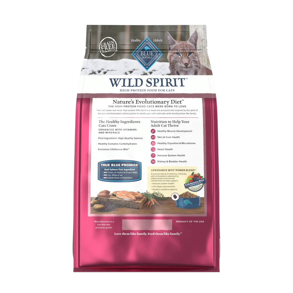 BLUE BUFFALO 成貓室內貓三文魚配方 4lb