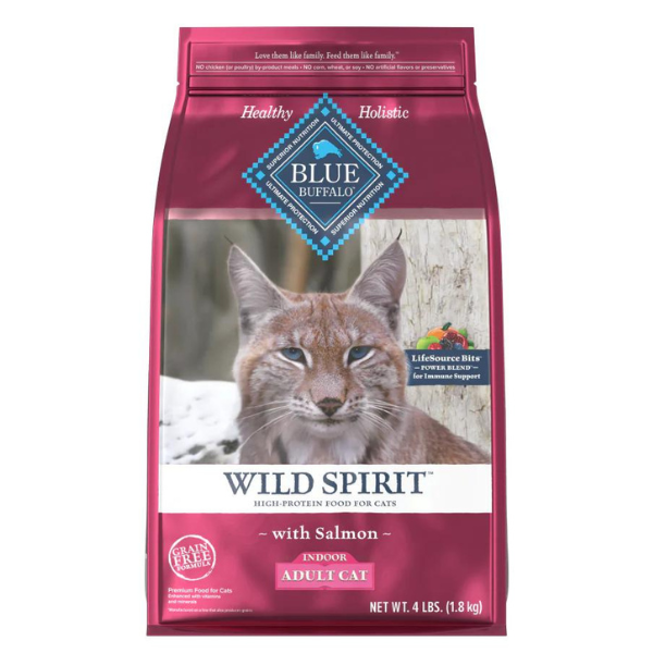 BLUE BUFFALO 成貓室內貓三文魚配方 11lb