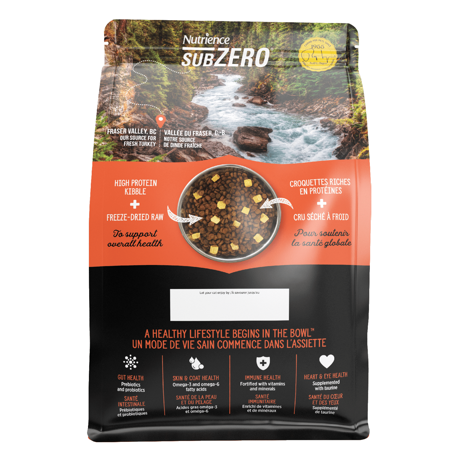 Nutrience SUBZERO 單一蛋白貓糧 -凍乾鮮火雞+南瓜4LB [Limited Jul - Aug Offer]