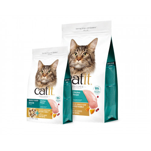 Catit Recipes 皇室系列貓糧 凍乾內層+凍乾鮮雞肉 [高齡貓]4LB
