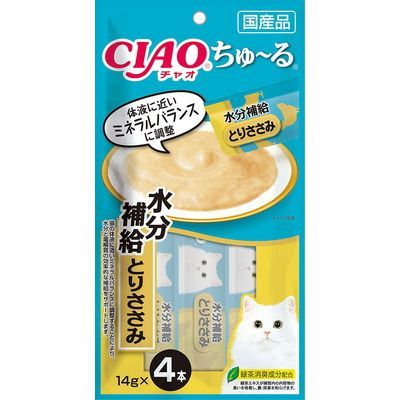 Ciao 貓小食- 水份補給雞肉(4條裝)
