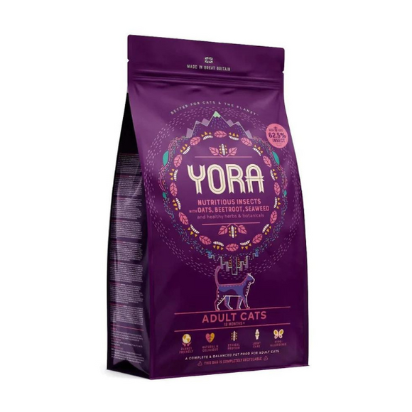 Yora 單一昆蟲蛋白頂級配方成貓乾糧 3.75Kg