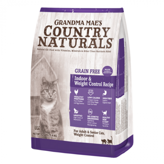 Country Naturals 無穀物體重控製去毛球 室內貓配方 4LB [Exp Date: Dec 2023]