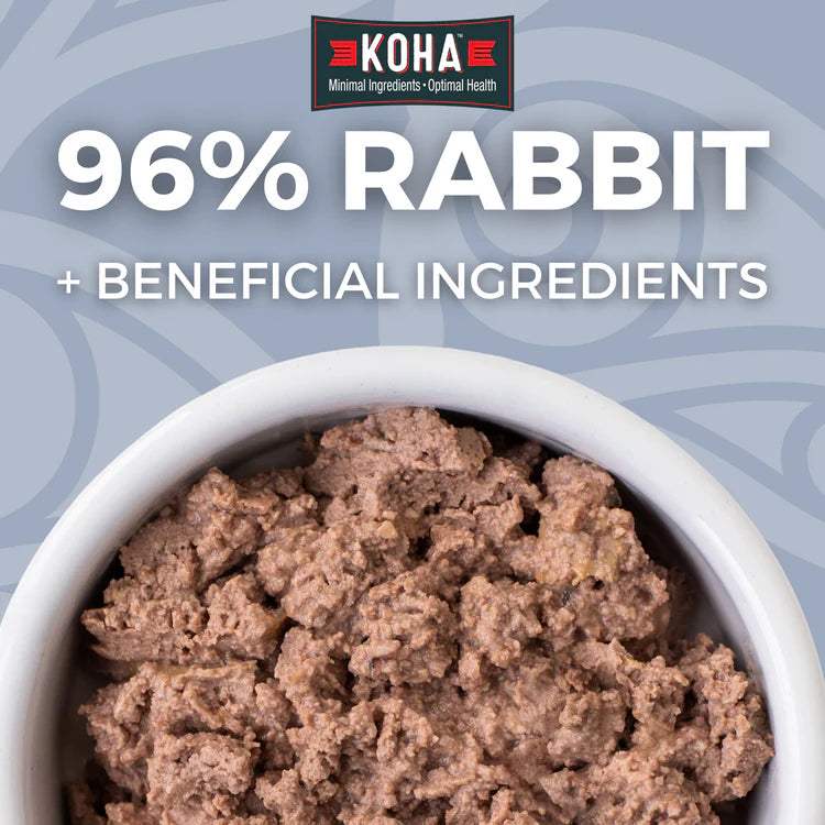 KOHA -單一低敏蛋白兔肉主食肉醬貓罐85g [試食價 / Flash Deals]