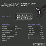 Schesir [最新系列After Dark]  -雞肉鴨肉絲主食罐80g
