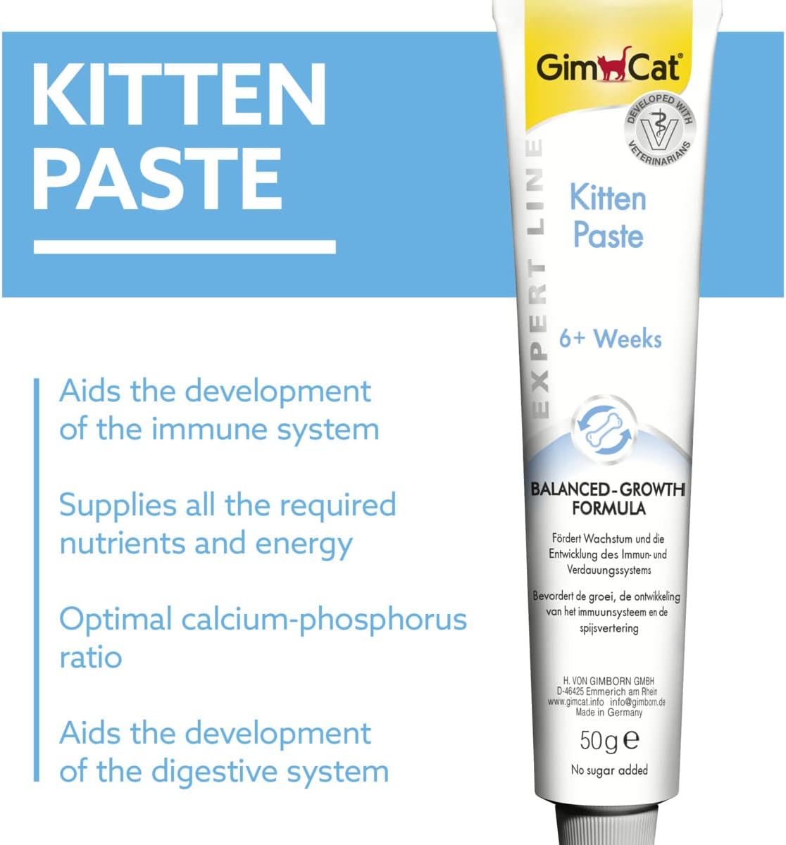 Gim Cat - 專業幼貓營養膏50g