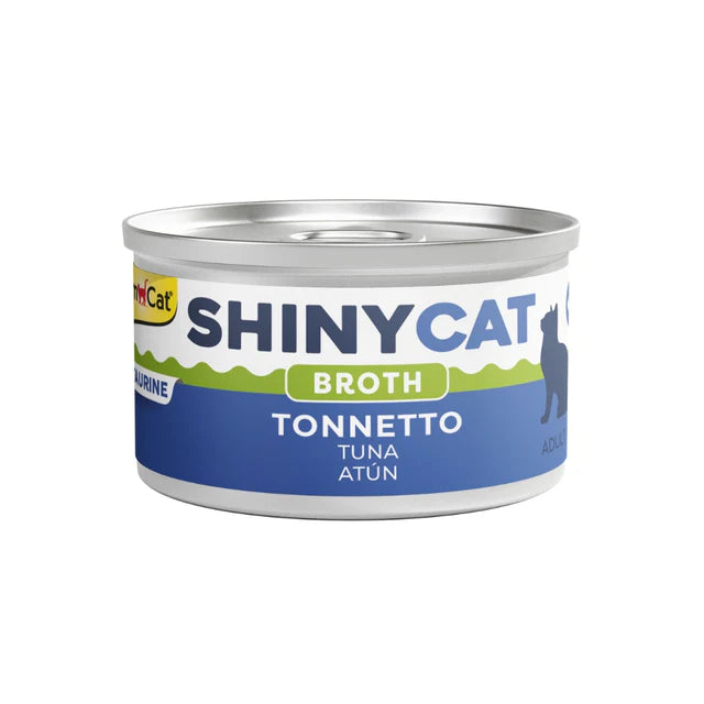 GimCat ShinyCat 吞拿魚湯汁貓罐70g