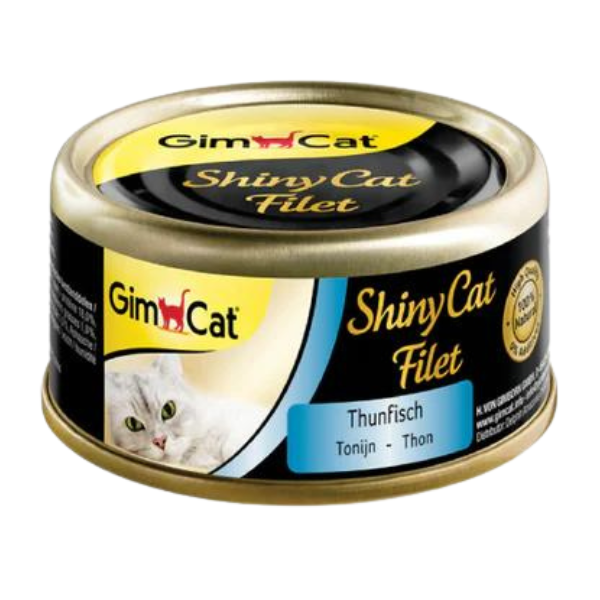 Gim Cat - 天然吞拿魚飯湯汁貓罐頭70g
