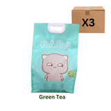 BABA - 豆腐貓砂2.0mm (綠茶味18L x 3包)