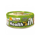 Health iN機能湯罐-白身鮪魚+雞肉+維他命A(中老貓配方) (80g) (原箱24罐)