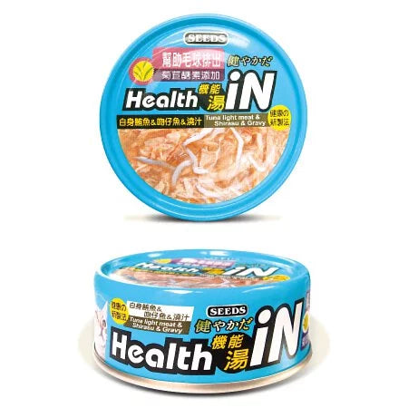 Health iN機能湯罐-白身鮪魚+吻仔魚+菊苣醣素80g